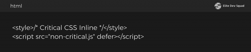 Minimize render-blocking